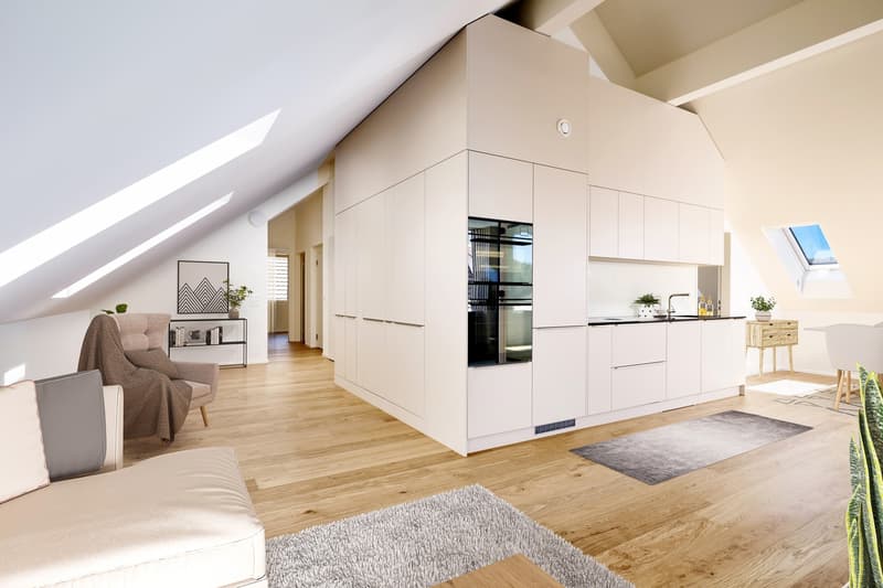 Moderne 3.5 Zimmer Dachwohnung (3)