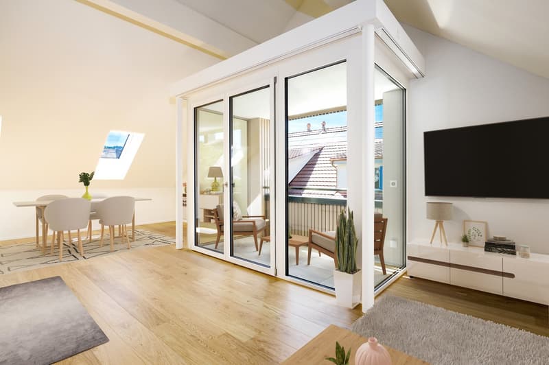 Moderne 3.5 Zimmer Dachwohnung (2)