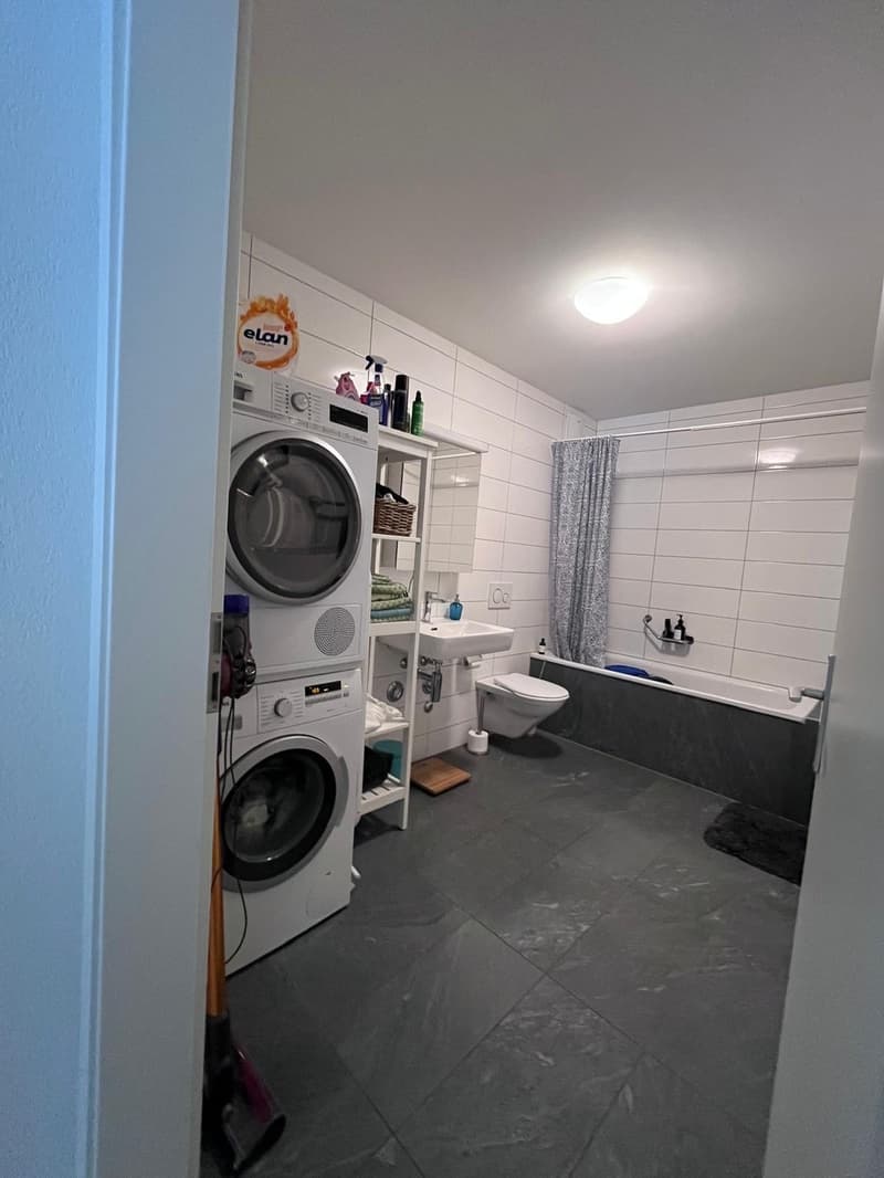 Moderne 2-Zimmer-Wohnung mit zwei Sitzplätzen in Zürich-Wiedikon (3)