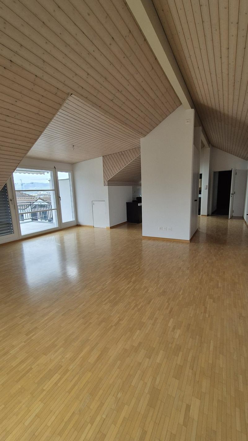 Bright 2.5-room attic apartment with balcony and parking space in Dagmersellen (2)