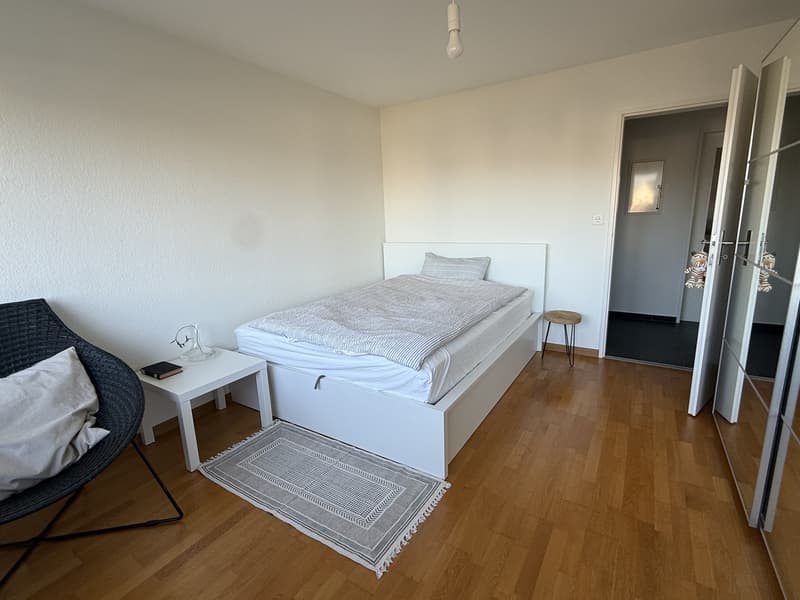 Vollständig möblierte 2.5-Zimmer-Wohnung mit Seeblick und Bergblick-Balkon | Wädenswil | 18/08 - 18/10 (3)