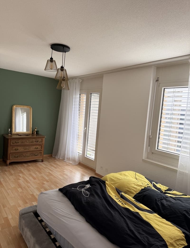 Sunny 4.5-room maisonette with 2 balconies at Eigerplatz (10)