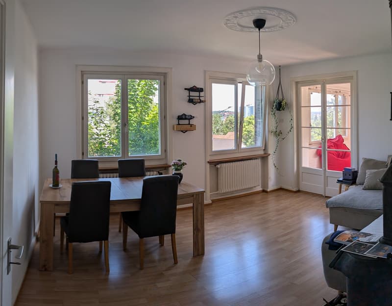 Rent a 4 room apartment in Waldgarten, Zurich (1)