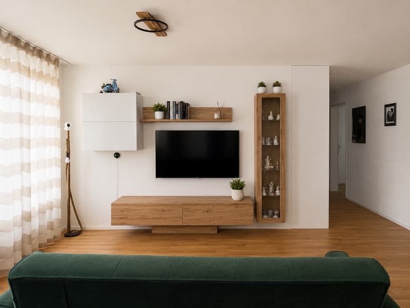 Modern and well-maintained 3.5-room apartment on the ground floor in a quiet location in Fahrwangen. (2)