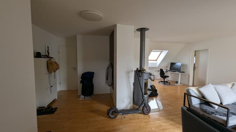 Appartamento attico luminoso 3,5 locali direttamente alla stazione di Glanzenberg - disponibile immediatamente! (7)