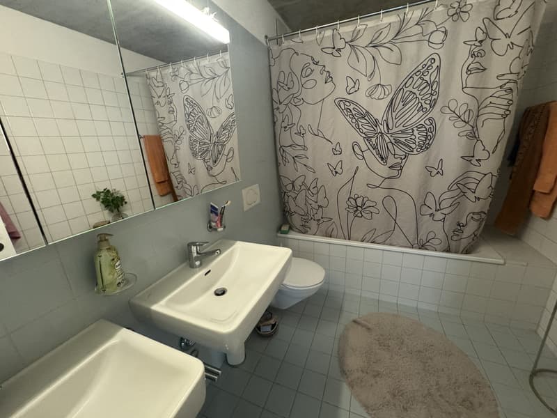 Möblierte 3.5-Zimmer-Wohnung zur Untermiete in Schlieren ab 1. August (1)