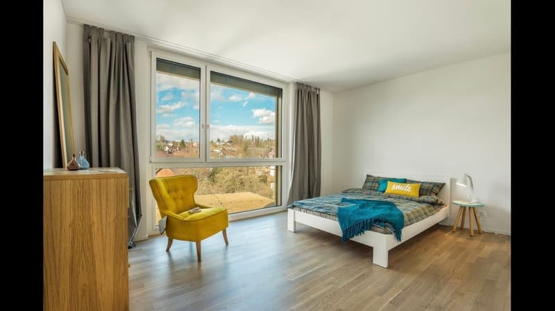 Traumhafte 3.5 Zimmer Wohnung in Bassersdorf an Top Lage mit wunderschönem Ausblick zu vermieten (1)