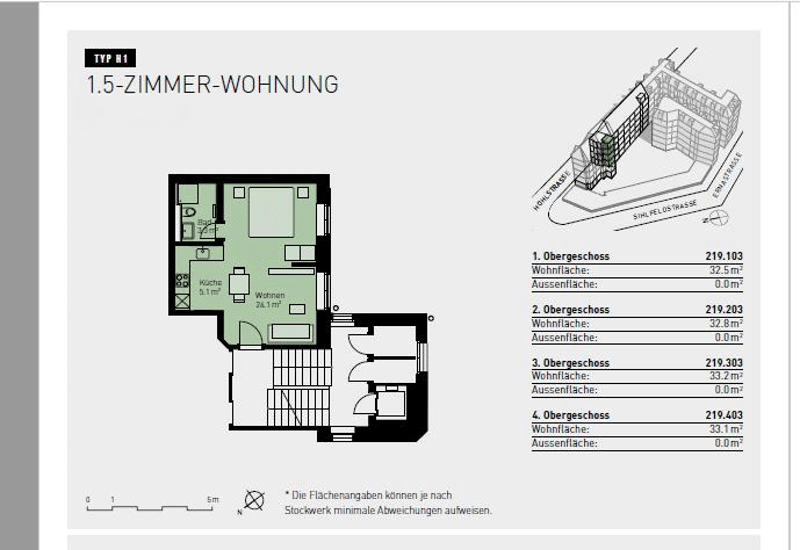 Furnished 1.5-room apartment in Zurich Wiedikon (6)