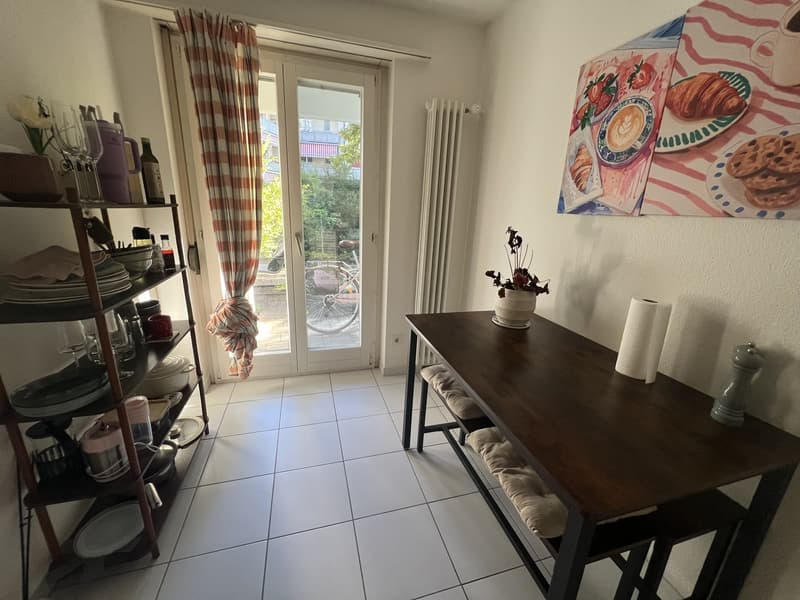 Helles 1.5-Zimmer-Apartment mit Terrasse - 6 Minuten vom Bahnhof Oerlikon (8)