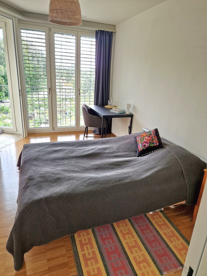 Möbliertes Zimmer mit privatem Bad. Temporär Mitbewohner gesucht (1)