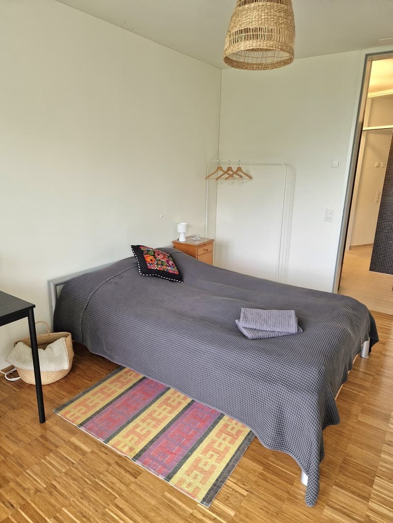 Möbliertes Zimmer mit privatem Bad. Temporär Mitbewohner gesucht (2)