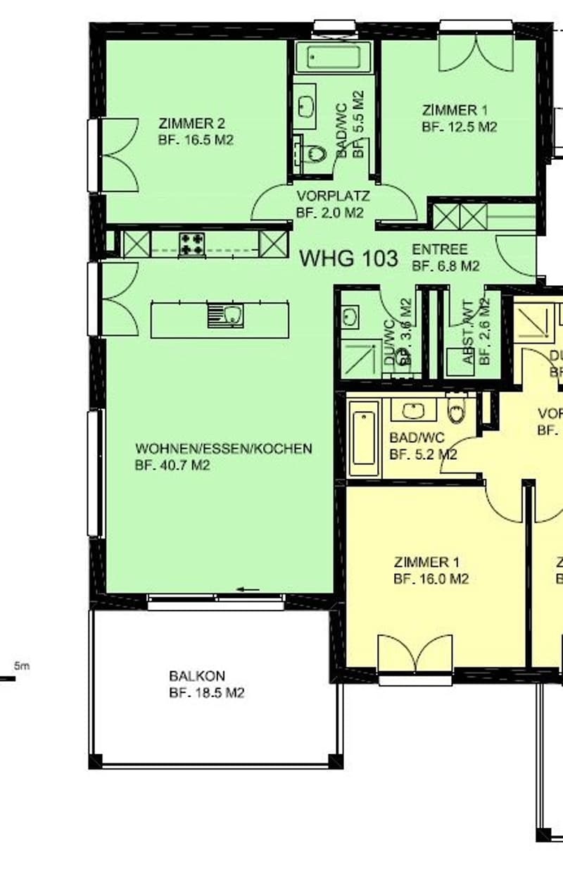 Beautiful and bright 3.5 room apartment in quiet Hombrechtikon (3)