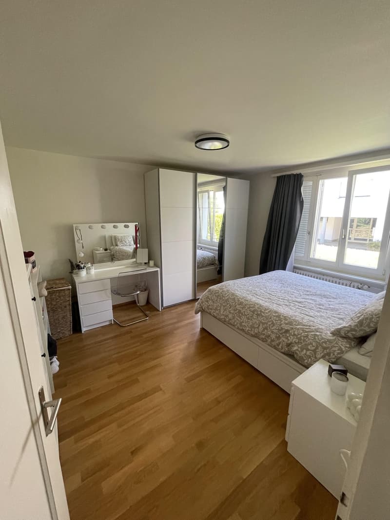 Appartement lumineux 3 pièces avec espace de jardin à Langnau am Albis (8)