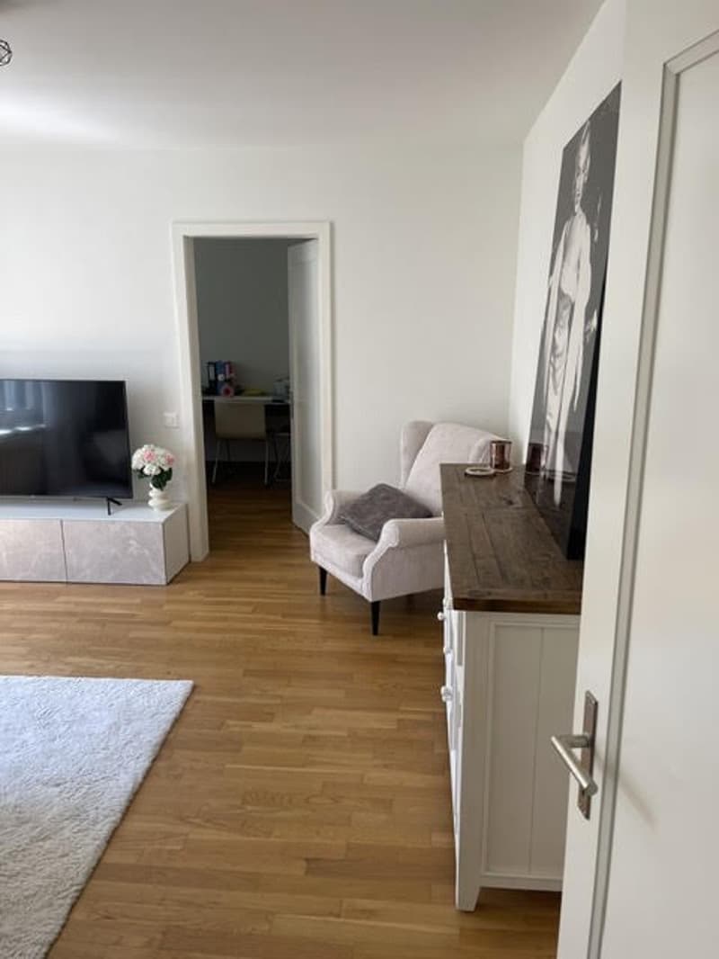 Appartement lumineux 3 pièces avec espace de jardin à Langnau am Albis (2)