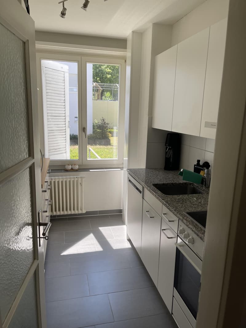 Appartement lumineux 3 pièces avec espace de jardin à Langnau am Albis (7)