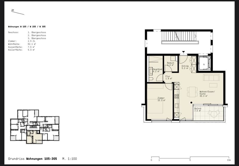 Moderne 2.5-Zimmerwohnung im Herzen von Zürich-Kreis 6 (7)