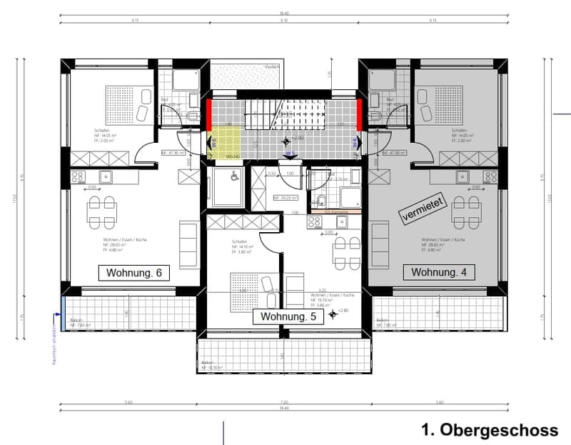 Moderne und helle 2-Zimmer-Wohnung direkt am Bahnhof Dietlikon (8)