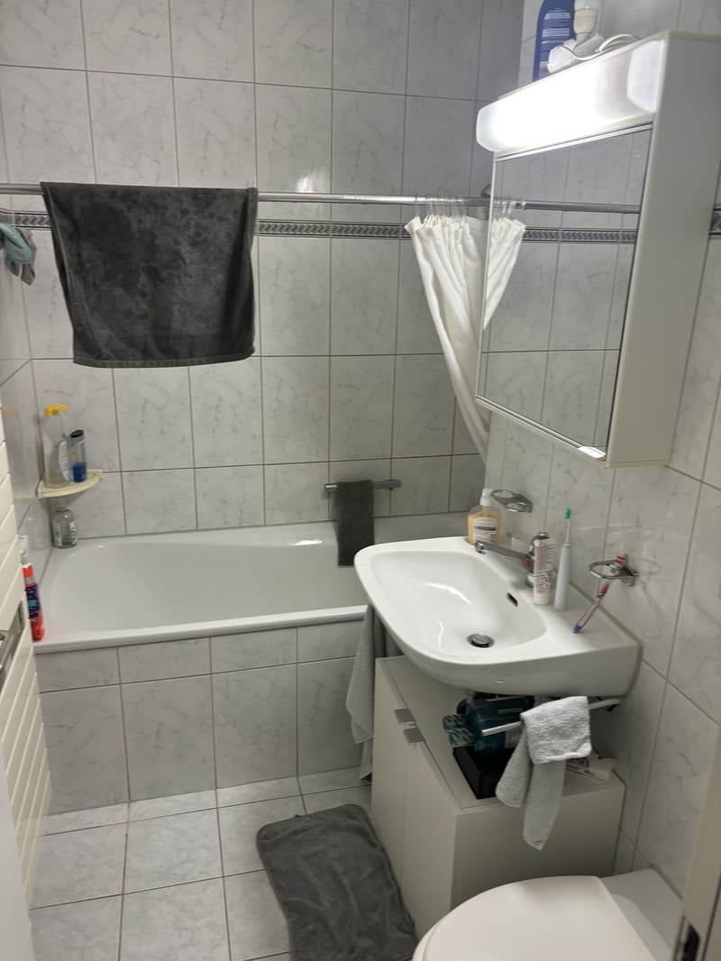 Bathroom for the room to rent