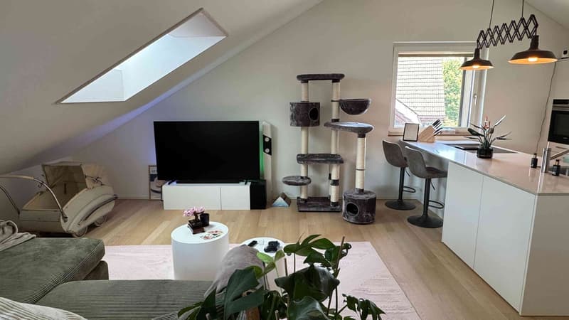 Grosszügige 3.5-Zimmer-Dachwohnung mit Loggia und Carport in Ermensee (7)