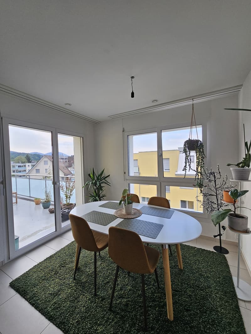 3,5-Zimmer Attikawohnung mit 2 Bädern und Balkonen (3)