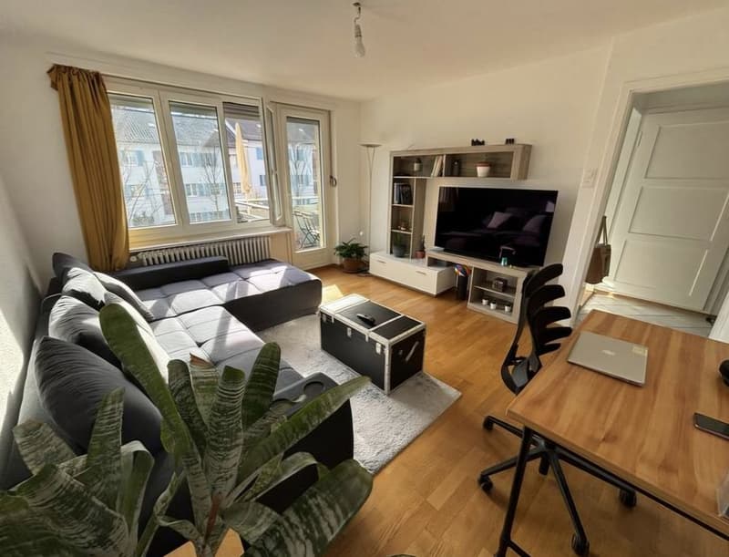 2 Zimmer Wohnung Zürich Triemli mit Balkon (vorübergehend 16. Juli bis 6. August) (1)