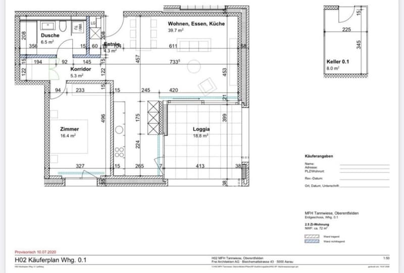 Moderne, möblierte 2.5-Zi Wohnung (11)