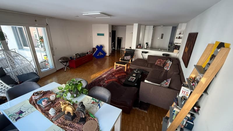 Spacious and newly renovated 3.5 rooms flat (Stauffacher) (2)