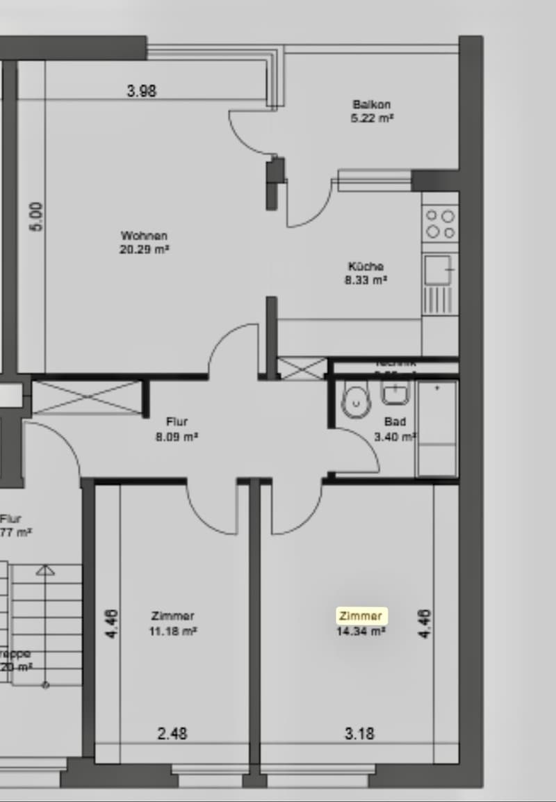 Appartamento moderno 3 camere (2)