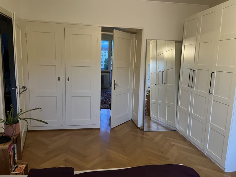 Août à Berne (appartement 2 pièces spacieux et lumineux dans le quartier de Mattenhof) (3)