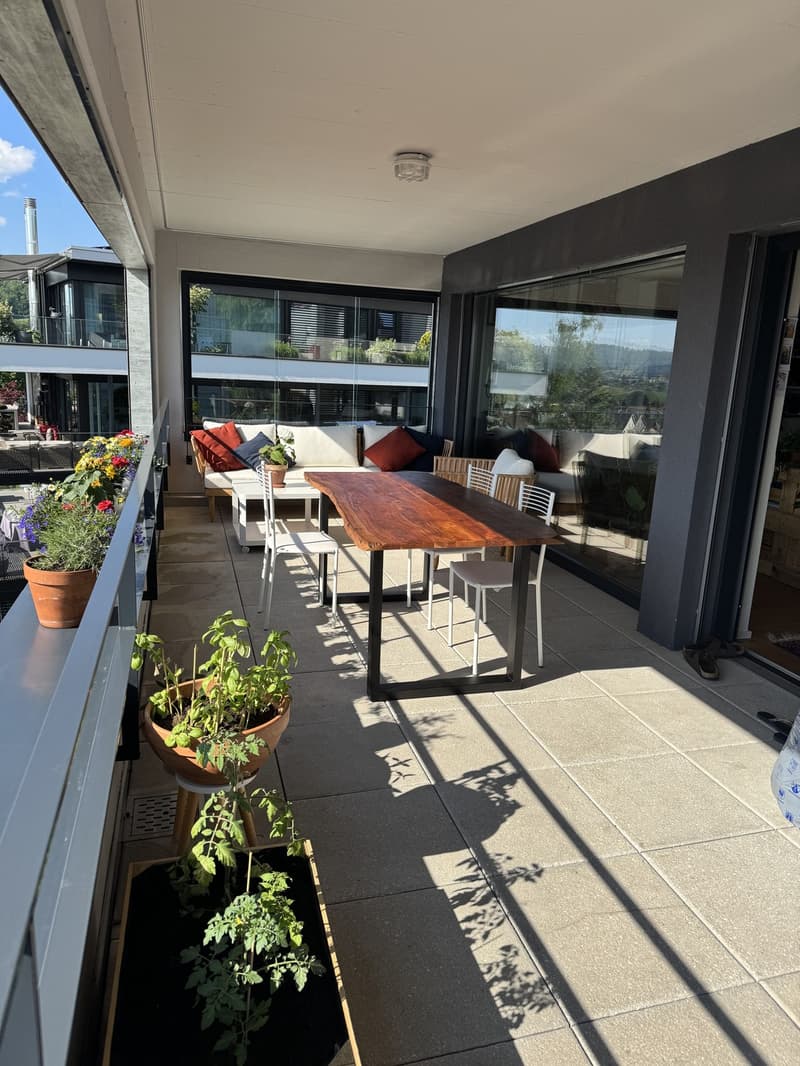 Bright and quiet 3.5-room apartment with huge balcony (2)