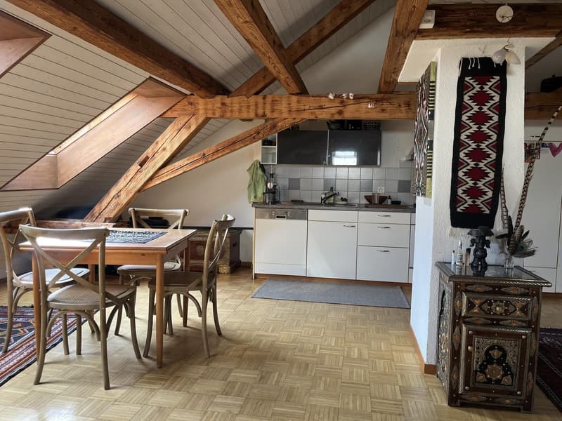 Superbe appartement en mansarde à louer dans le quartier 4 (2)