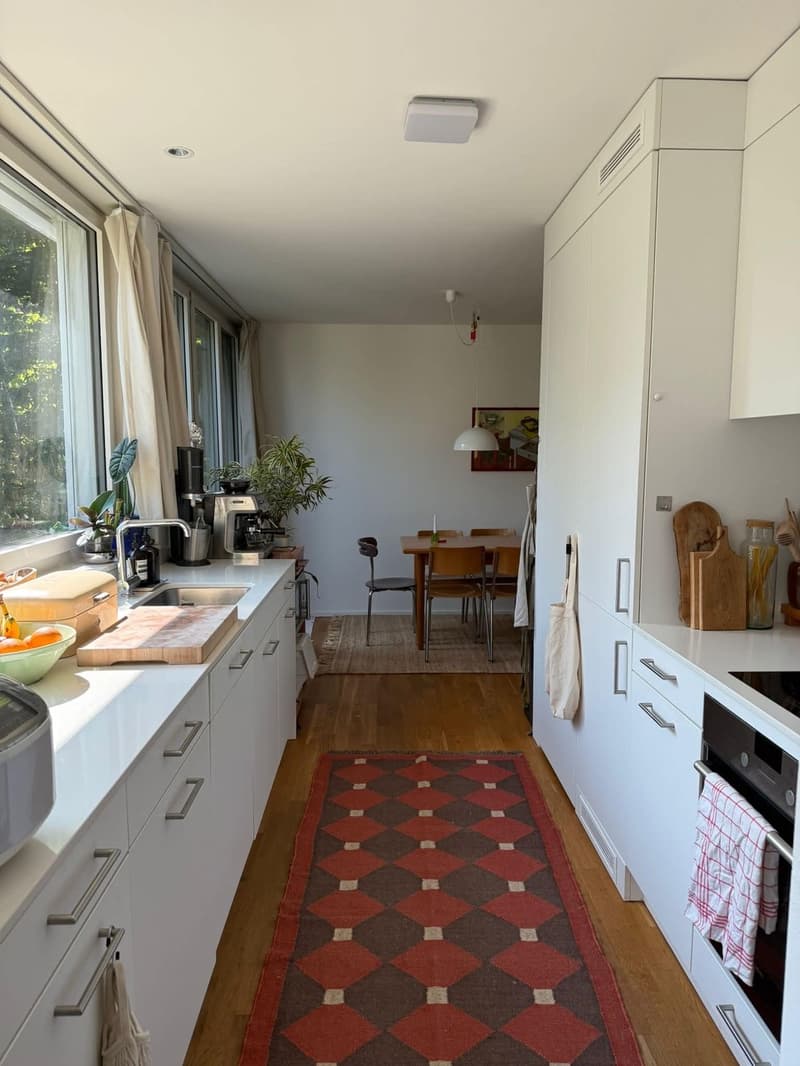Helle & voll möblierte 2.5-Zimmer-Wohnung mit grosser Terrasse in Zürich-Affoltern - befristet (8)