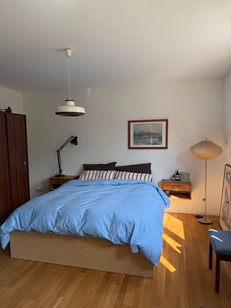 Helle & voll möblierte 2.5-Zimmer-Wohnung mit grosser Terrasse in Zürich-Affoltern - befristet (6)