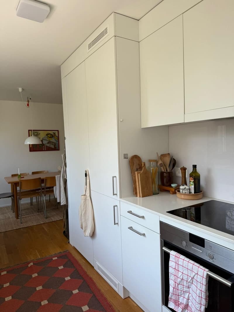 Helle & voll möblierte 2.5-Zimmer-Wohnung mit grosser Terrasse in Zürich-Affoltern - befristet (9)