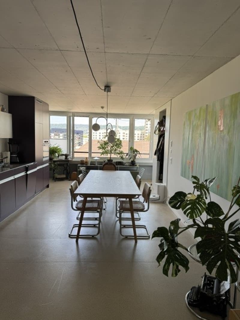 Nachmieter gesucht Helles Loft in Schlieren, 84 m² | per 1. September (2)