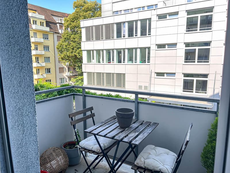 Schönes 2-Zimmer-Apartment in Kreis 5 Kurzfristige Vermietung (3 Monate, Verlängerungsoption) (6)