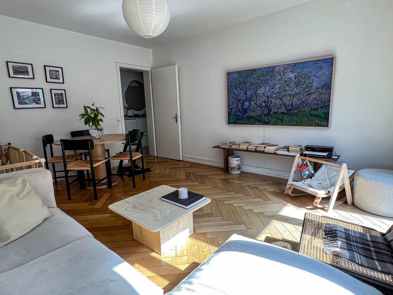 Schönes 2-Zimmer-Apartment in Kreis 5 Kurzfristige Vermietung (3 Monate, Verlängerungsoption) (1)