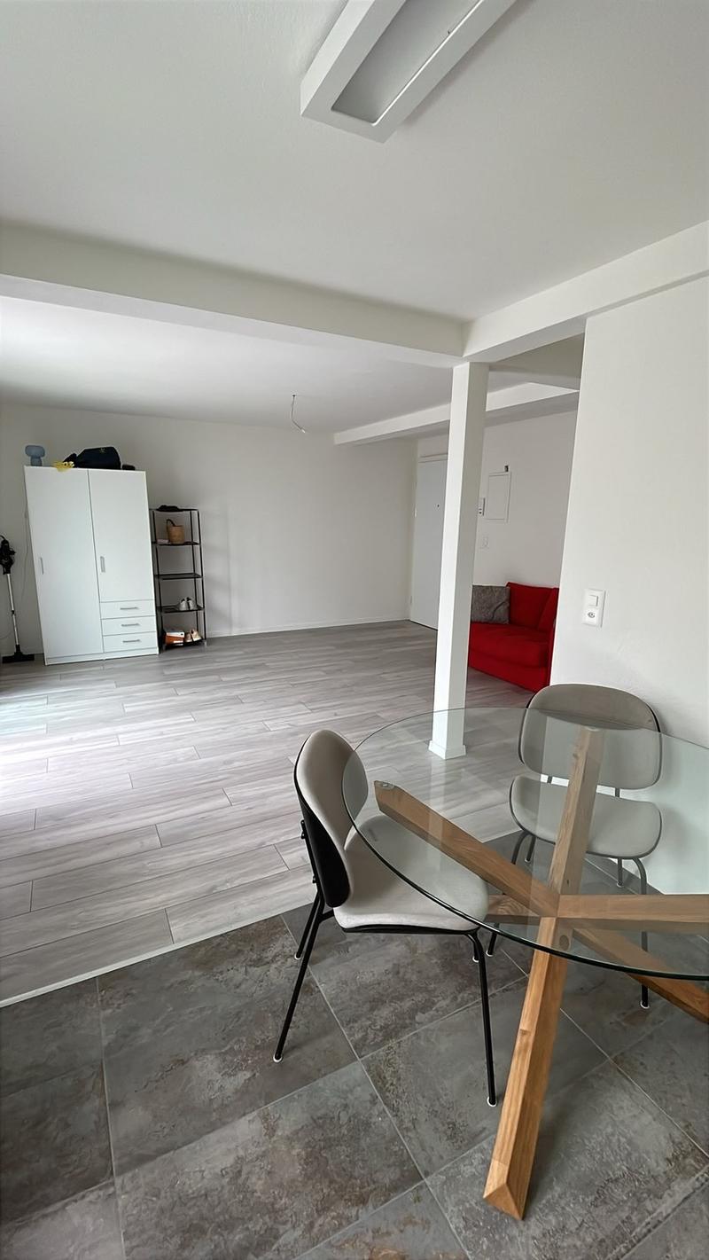 Modern studio with lake view, balcony, and top location just 5 minutes walk from Oberrieden train station (9)