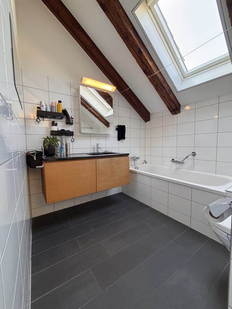 Einzigartige Attika-Dachwohnung mit Terrasse in der Berner Altstadt 2.5 Zimmer (9)