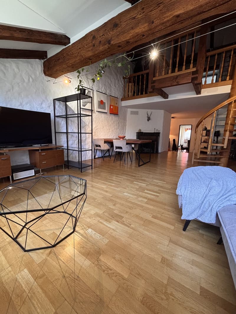 Einzigartige Attika-Dachwohnung mit Terrasse in der Berner Altstadt 2.5 Zimmer (5)