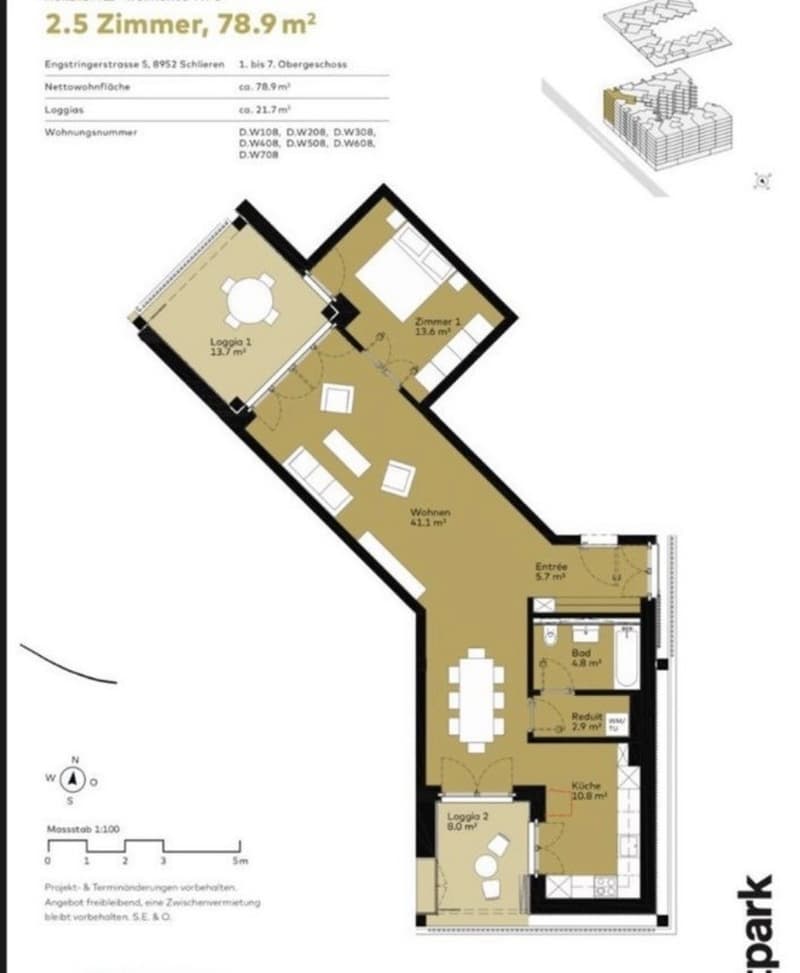 Bright & Modern 2.5 Room Apartment  Available End of September 2026 (8)