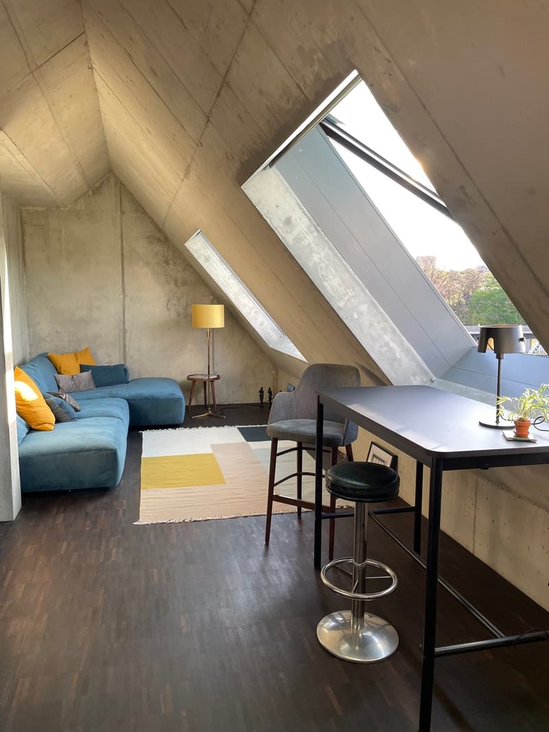 2.5 Zi-Loftwohnung zur Untermiete (3 - 6 Monate) ab sofort / 2.5-Room Loft Apartment for Sublet (3-6 Months) (2)