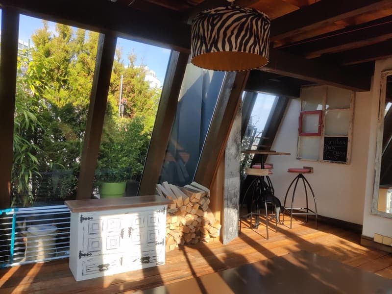 WG-Zimmer in grosser Rooftop-Wohnung, zentrale Lage (befristet 2 bis 3 Monate) (12)