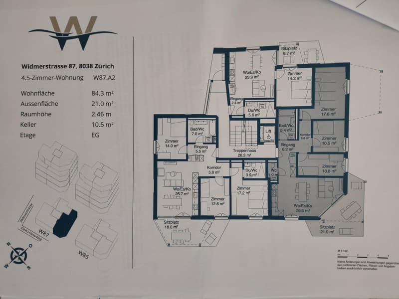 Geräumige 4.5-Zimmer-Wohnung (84 m²) zu vermieten (9)
