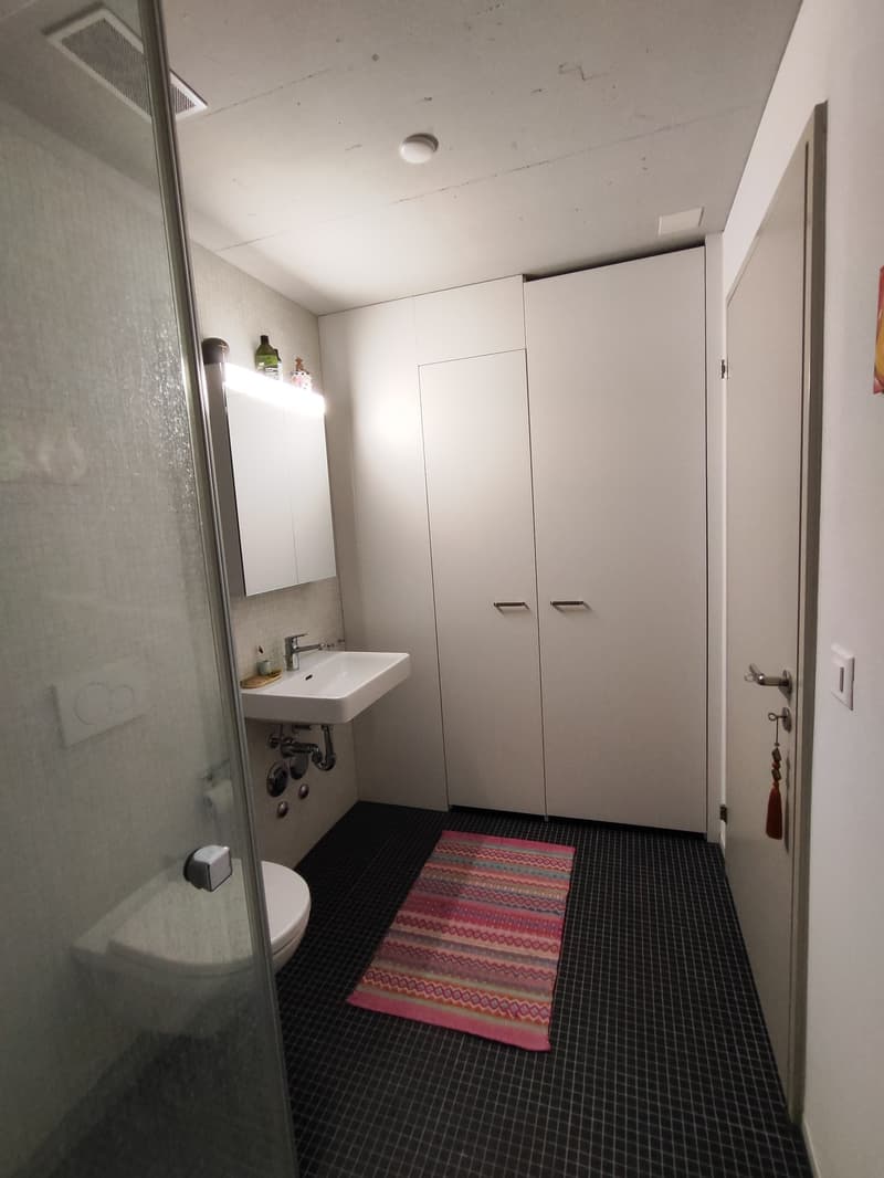 Einbauschrank im Bad