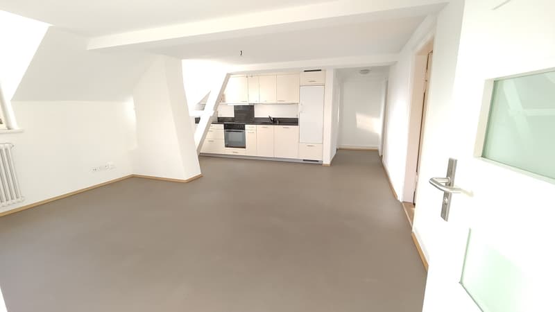 Wohn-Esszimmer, Küche