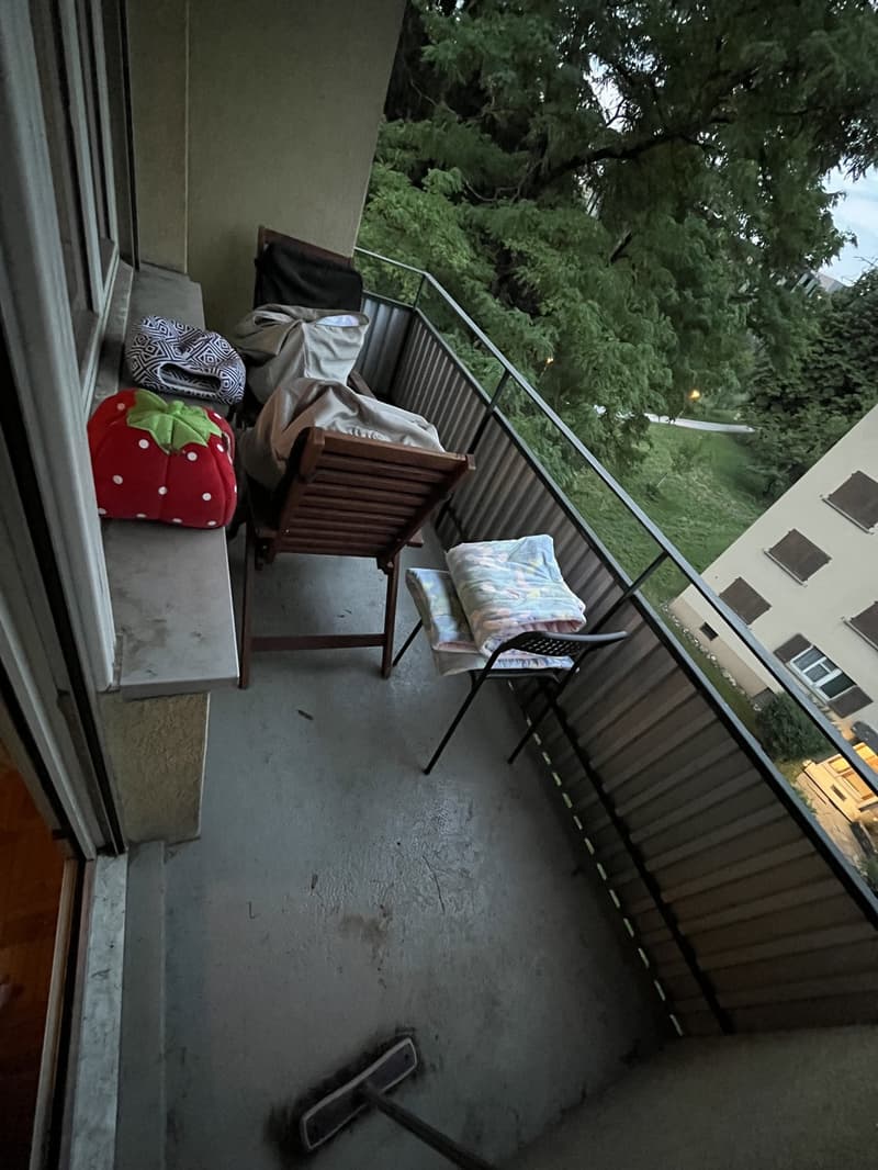 Helle 2-Zimmer-Wohnung mit Balkon im 4. Stock in Zürich Seebach / Bright 2-Room Apartment with Balcony on the 4th Floor in Zurich Seebach (8)