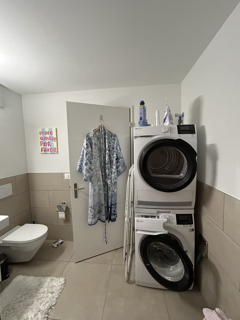 1,5 Appartement studio meublé moderne (9)