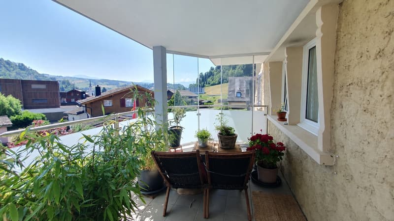 Appartement lumineux 4½ pièces, 90 m², avec grand balcon et vue magnifique sur les montagnes (2)