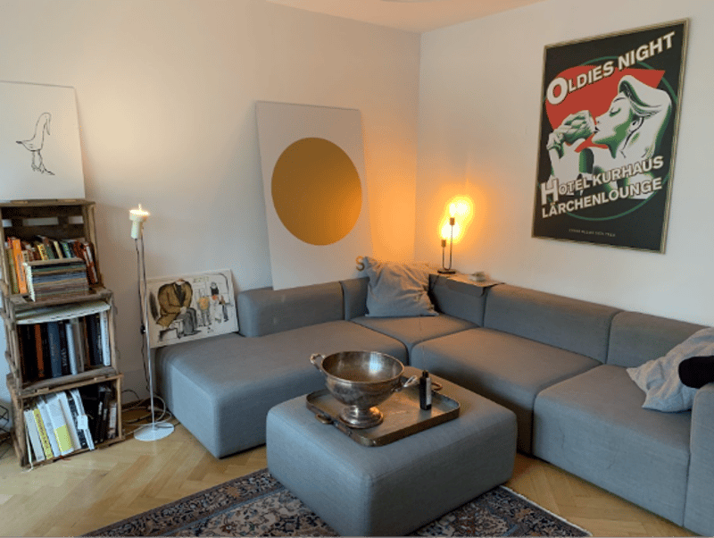 Temporaire (septembre à décembre) : Appartement meublé dans un immeuble ancien (2)